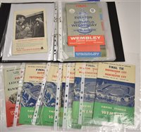 Lot 165 - Football programmes