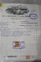 Lot 94 - Legal documents and envelopes