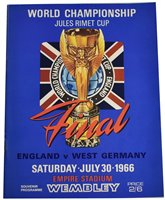 Lot 165A - World Cup 1966 programme