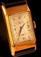 Lot 1170 - J W Benson wristwatch