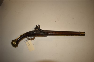 Lot 43 - Turkish flintlock pistol