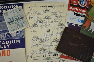 Lot 300 - Sir Bobby Robson Memorabilia collected by his...
