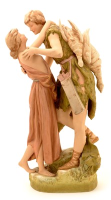 Lot 151 - Early 20th Century Royal Dux porcelain figure.
