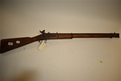 Lot 48 - Percussion rifle