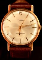 Lot 1177 - Tudor: a 9ct yellow gold cased wristwatch, the...
