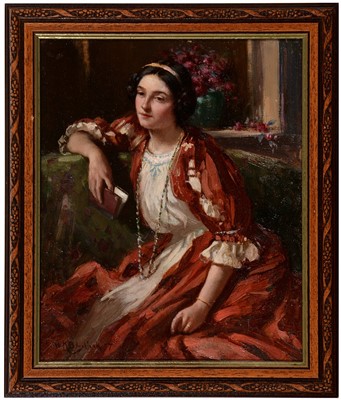 Lot 332 - William Kay Blacklock - oil.