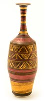 Lot 21 - Porcelain lustre vase.