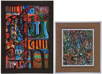 Lot 232 - Tom Alderson oil paintings