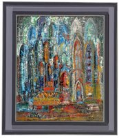 Lot 228 - Tom Alderson oil painting