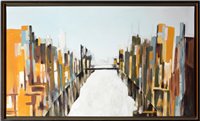 Lot 233 - 20th Century British School acrylic painting