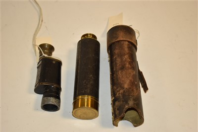 Lot 283 - Telescope and monocular