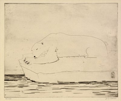 Lot 1040 - Joseph Hecht - etchings