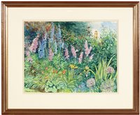 Lot 215 - Margaret Mitchell - watercolour.