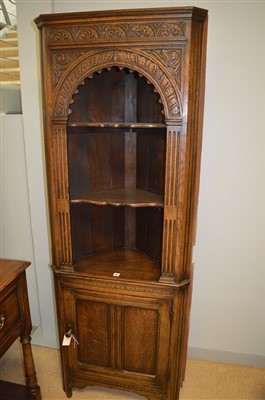 Lot 885 - Corner cabinet