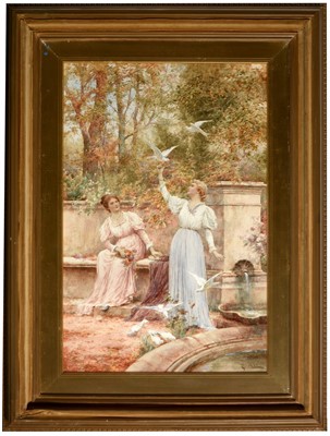 Lot 281 - Alfred Augustus Glendening, jnr. - watercolour.