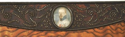 Lot 986 - An early 19th century memoriam box