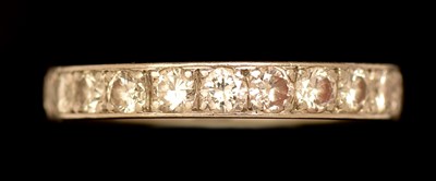 Lot 651 - Diamond eternity ring