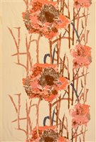 Lot 288 - Kristina Vaughan Jones for Heal's: screen printed 'Summertime' fabric