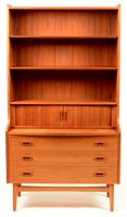 Lot 59 - Borge Mogensen for Bornholm Mobler: a teak bureau bookcase.