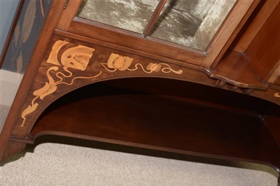 Lot 855 - Shapland & Petter Display cabinet