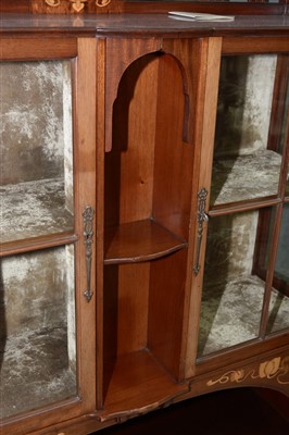 Lot 855 - Shapland & Petter Display cabinet