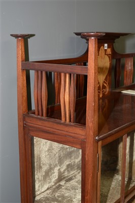 Lot 855 - Shapland & Petter Display cabinet