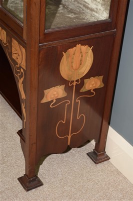 Lot 855 - Shapland & Petter Display cabinet