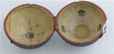 Lot 414 - A 2-inch Newton's pocket globe, English,...