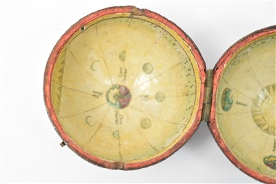 Lot 414 - A 2-inch Newton's pocket globe, English,...