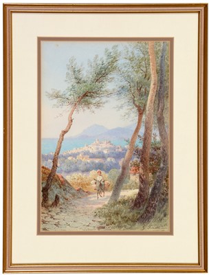 Lot 297 - G* Tinotti - watercolour.
