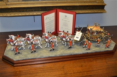 Lot 670 - Border Fine Arts coronation coach