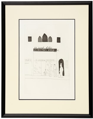 Lot 234 - David Hockney - etching.