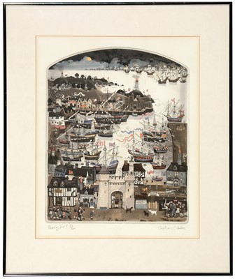Lot 240 - Graham Clarke - etching.