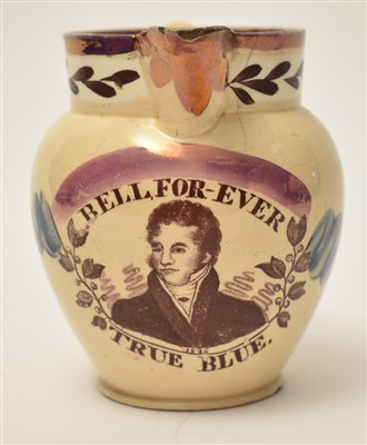 Lot 296 - 1826 Alnwick Election jug