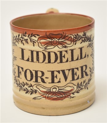 Lot 302 - 1826 Alnwick Election tankard