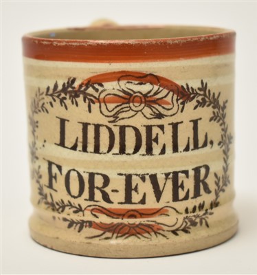 Lot 306 - 1826 Alnwick Election tankard