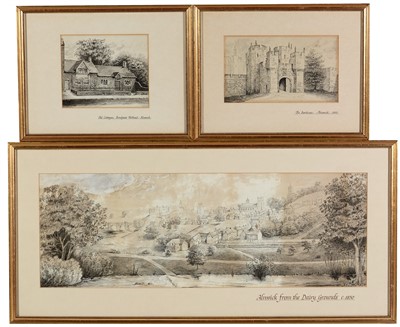 Lot 272 - D* R* Brown - watercolours.