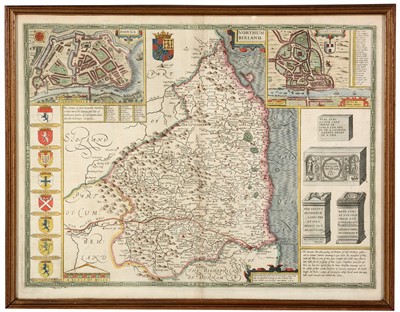 Lot 374 - John Speede - map.