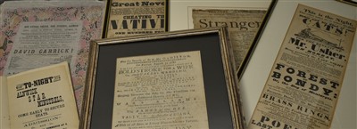 Lot 386 - Alnwick Theatre interest handbills and ephemera