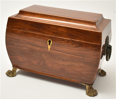 Lot 423 - Tea caddy