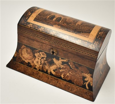 Lot 425 - Tunbridge ware box