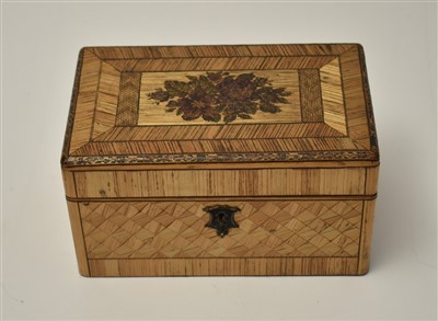 Lot 271 - Tea caddy
