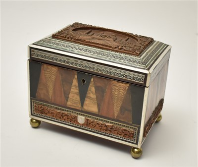 Lot 422 - Tea Caddy