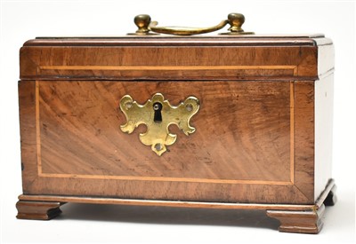 Lot 433 - Tea caddy