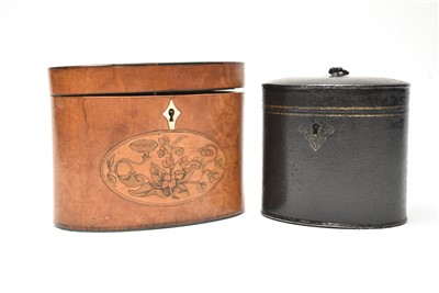 Lot 434 - Two tea caddies