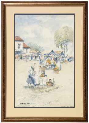 Lot 307 - Victor Noble Rainbird - watercolour.