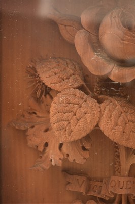 Lot 466 - Carved panel by A.L. Bulletti