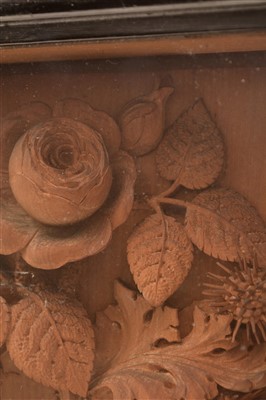 Lot 466 - Carved panel by A.L. Bulletti