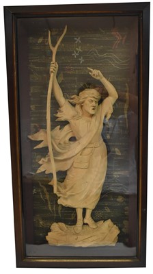 Lot 467 - Gerrard Robinson carving, John the Baptist
