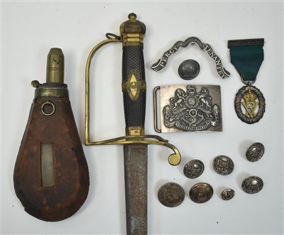 Lot 411 - Percy Tenantry Volunteer Infantry interest